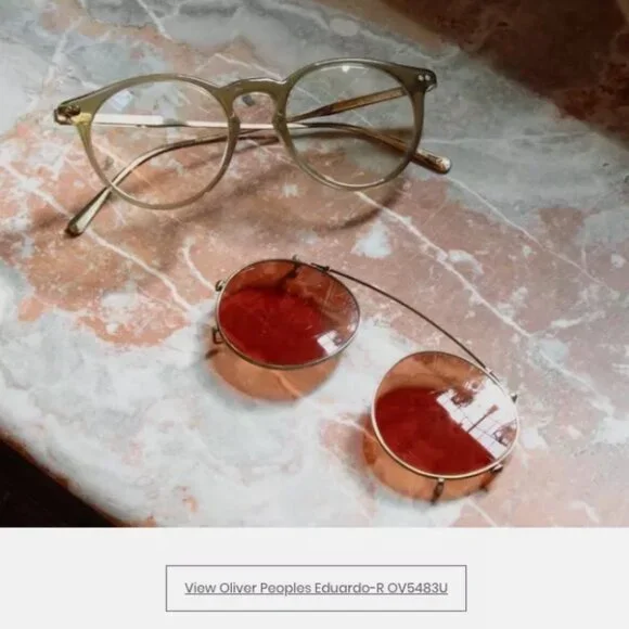 BRUNELLO CUCINELLI & OLIVER PEOPLES EDUARDO-R Optical MSRP$639 ~no clip-on